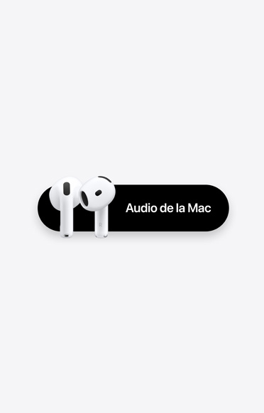 AirPods 4, Audio de la Mac