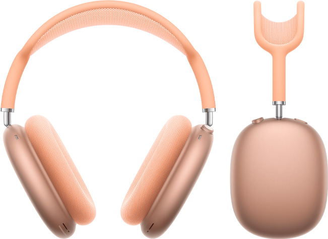 AirPods Max Orange strie?al spredu aj zboku